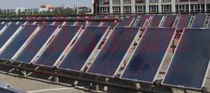 China 6000L Centralized Flat Plate Solar Water Heater Solar Thermal Flat Plate Solar Collector factory