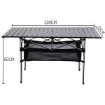 Portable Foldable Camping Chair , Black Car Picnic Table With Chairs