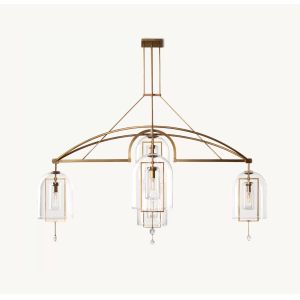 China 60 5 Light Pendant Chandelier Dimmable 5 Light Ceiling Light For Master Room on sale
