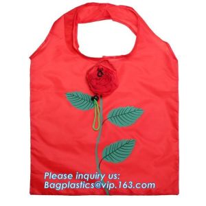 Custom Recyclable Foldable Polyester Shopping Bag with any pattern,Various