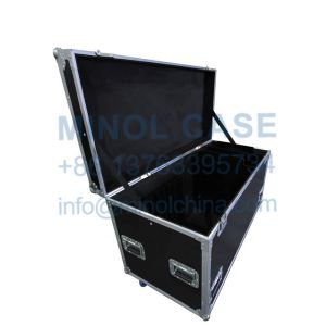 Rolling Rack Carrying Aluminium Flight Case With Wheels