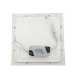 Slim Recessed Square LED Downlight 6W 12W 18W Flat Panel LED Ceiling Light