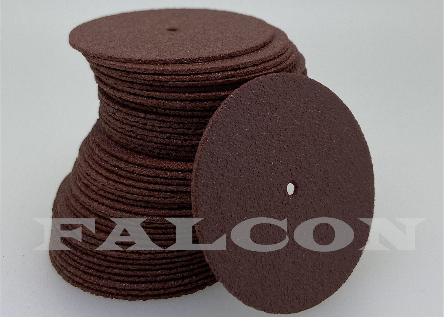 Aluminum Oxide Metal Grinding Wheel Brown 38mm Diameter 1.0mm Thickness
