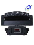 5PCS 4-IN-1 10W LEDs RGBW Spider Beam Moving Head Stage Lights AC100-240V , 50