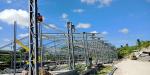 Large Agricultural Steel Frame Farm Sheds Poultry House Chicken Coop Storage