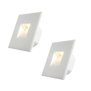 China ROHS 2700K Recessed Indoor Stair Lights , Multi Scene Recessed Wall Light Fixtures factory