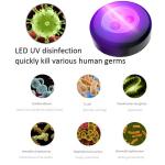 Popular Pocket Car ultraviolet lamps Remote 99.9% Bacteria Killing uv light