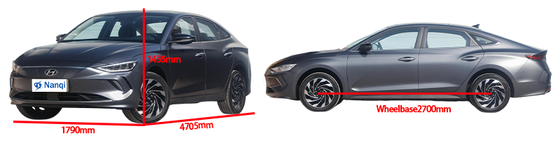 Beijing Hyundai Lafesta New Energy EV Electric Vehicle 5 Seater