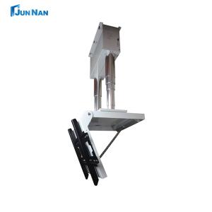 China Hidden Retractable Ceiling Drop Down Tv Mount Hang Tv From Ceiling Hanger Bracket For 42in - 70in factory