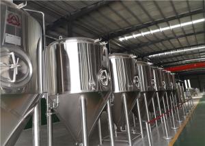 China 1000L 1500L 2000L Brewery Bright Tank , CCT Beer Stainless Steel Tank factory