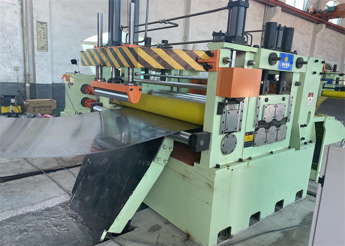 Automatic High Speed Metal Slitting Line Stainless Steel Coil Slitting Machine 0.3-3 X 1600