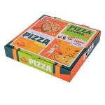Fast Food Cartons Pizza Container Box Package 18x18 Corrugated Board