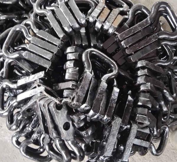 China High Temperature Resistant  Bottom Ash Conveyor Clean Chain Snap Ring factory