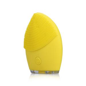 China Portable Silicone Facial Cleansing Brush USB Rechargeable Waterproof factory