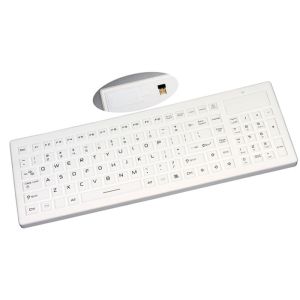 Logo Customized Waterproof Silicone Keyboard With Wireless USB Receiver And