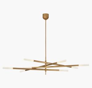 China Rousseau Grande Eight Light Articulating Chandelier KW 5589 factory