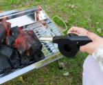 Outdoor Barbecue Blower, Barbecue Combustor, Barbecue Tools, Manual Blower, Hand