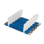 Slat Top Plastic Mesh Modular Conveyor Belt for Food Beverage