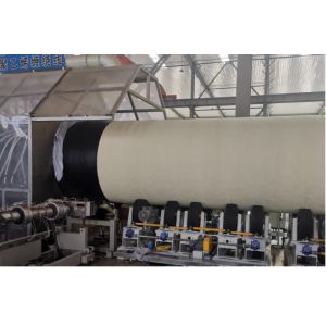 Maneuverable Polyurethane Spraying Prefabricated Insulated Steel Pipe Automatic