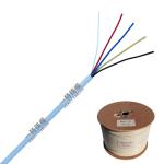 Exact Cables 2x0.22mm2 Shielded Stranded CCAM Conductor PVC Insulation CPR Eca