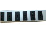 Italy 18 Way Industrial European Power Strip Heavy Duty With Surge Protection