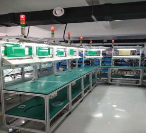 China Headset Electronic Mobile Esd Workbench Repair Table For Workstations factory