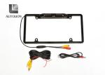 Waterproof USA License Plate Camera With LED Light Outside