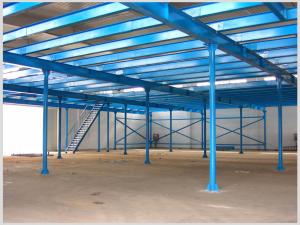 China Steel Structure Platform Storage Systems Office Mezzanine Floors factory