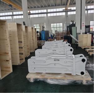 China Demolition Excavators Attachments Large Top Type Breaker 30-45 Ton factory