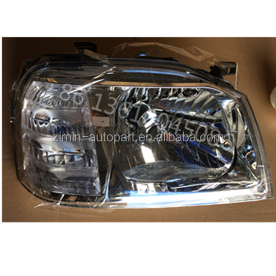 Highly Durable ABS Plastic Modified Car Front Head Lamp Light For Nissan D23