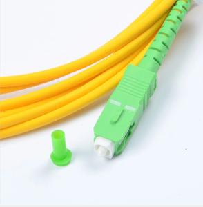 China Sc Lc 1m UPC Armoured Duplex FTTH Fiber Optic Patch Cable factory