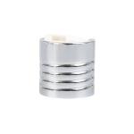 Tassel 24/410 Shiny Silver Aluminium Screw Cap Dispenser Shampoo Bottle Caps