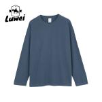 Men Thick Crew Neck Sweatshirt Custom Embroidered Hoodies With Logo