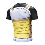 Soft T Shirt For Teenager Boy Anime Clothing Super Saiyan Vegeta Fashion Summer