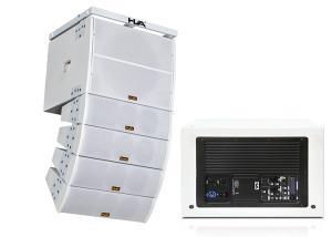 China 3 Way Nightclub Sound Equipment Dual 5 Inch Mini Line Array Speaker For Performance factory