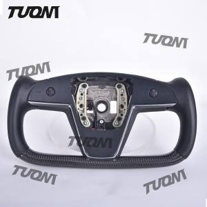 China For Tesla Model 3 Y S X Carbon Fiber Yoke Steering Wheel Perfect Fit for Your Requirements factory