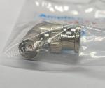 031-208-1051 Adapter Coaxial Connector BNC Plug Male Pin To BNC Jack, Female