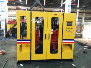 China Oil Drum Bottles Small Blow Moulding Machine Full Automatic Energy Saving factory