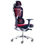 Rubber Caster W700mm High Back Revolving Office Chair For 300 Lb Person R350 Alu