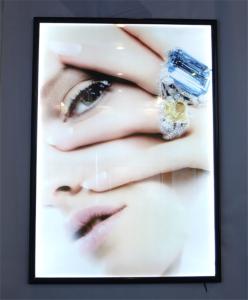 China Aluminum Frame Advertising LGP DC12V Magnetic LED Light Box factory