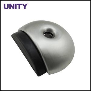China Floor Mount Door Fitting Hardware Easy Install Floor Mount Option Satin factory