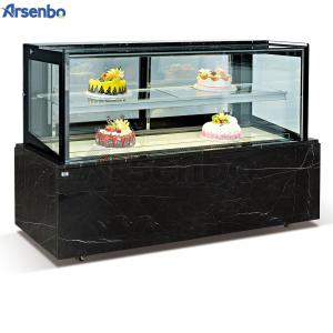 China Omni Directional Cake Display Refrigerator Marble Anticorrosive factory