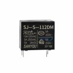 SJ-S-105DMH Miniature Power Relay 5A 250V One Set Of Normally Open Subminiature