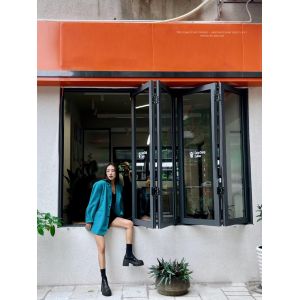 China Nook Breakfast Corner Folding Window Optimized for Morning Solar Exposure and Coffee Ritual Ambiance factory