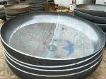 Customized Size Dish Heads 1000mm 6mm Mild Steel Hemisphere Head