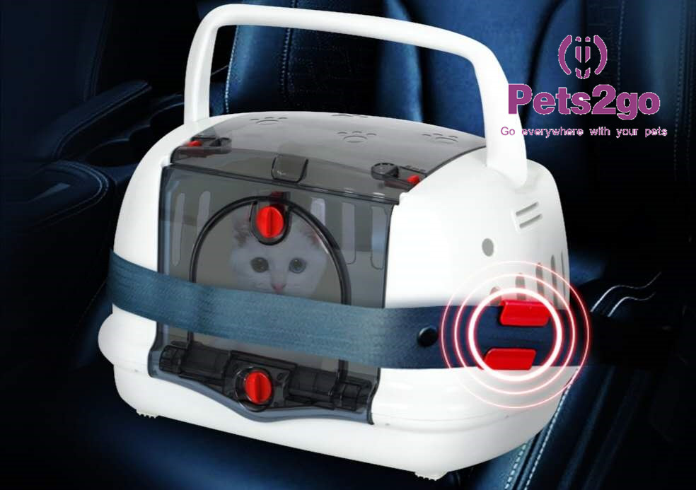 Airline Approved 1.63KG Pet Carrier Cage For Travelling