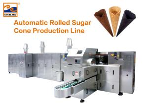 China Gas System Automatic Sugar Cone Production Line / Ice Cream Cone Baking Machine factory