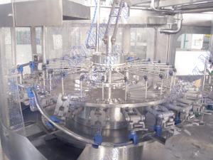 China Mineral Water Bottling Plant Bottle Washing Filling Capping Machine 20000B / H factory