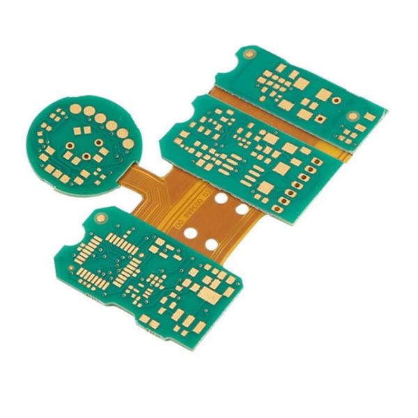 China Custom Polyimide FPC Aluminum PCB Board Rigid Flex PCB 1oz Green Soldermask factory