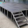 Buy cheap Quickly assemble durable adjustable 4 legs simple aluminum stage platform event from wholesalers